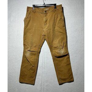 Carhartt Double-Knee Pants Straight Fit Rugged Flex 38x30 Thrashed